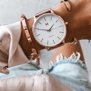 MVMT BOULEVARD Women’s Wrist Watch in Malibu Rose